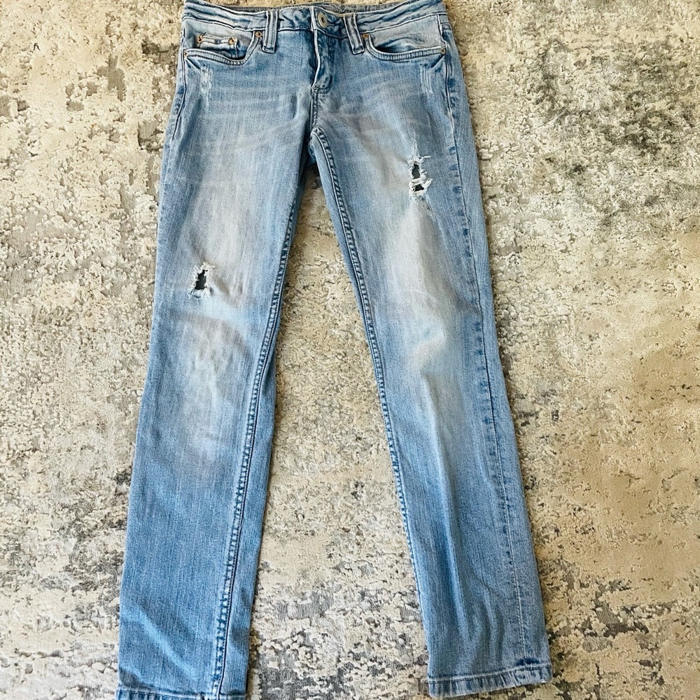 Refuge Distressed Skinny Jeans